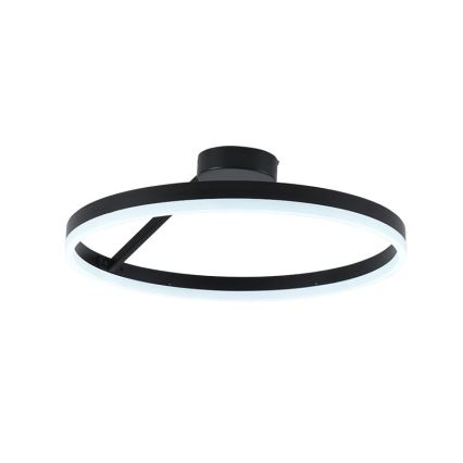 LED Dimmbarer Deckenleuchter LED/40W/230V 3000-6500K Schwarz + Fernbedienung