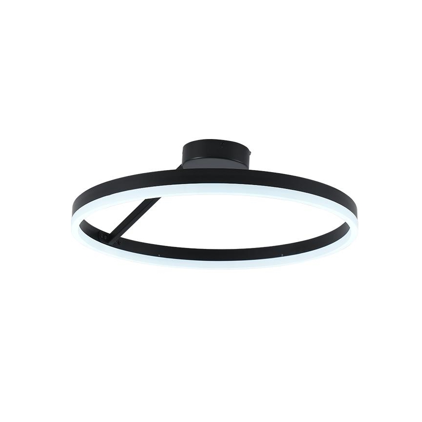 LED Dimmbarer Deckenleuchter LED/40W/230V 3000-6500K Schwarz + Fernbedienung