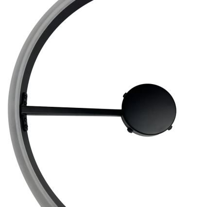 LED Dimmbarer Deckenleuchter LED/40W/230V 3000-6500K Schwarz + Fernbedienung