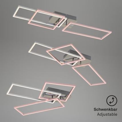 LED-dimmbare Deckenleuchte LED/42W/230V 3000K mattchrom