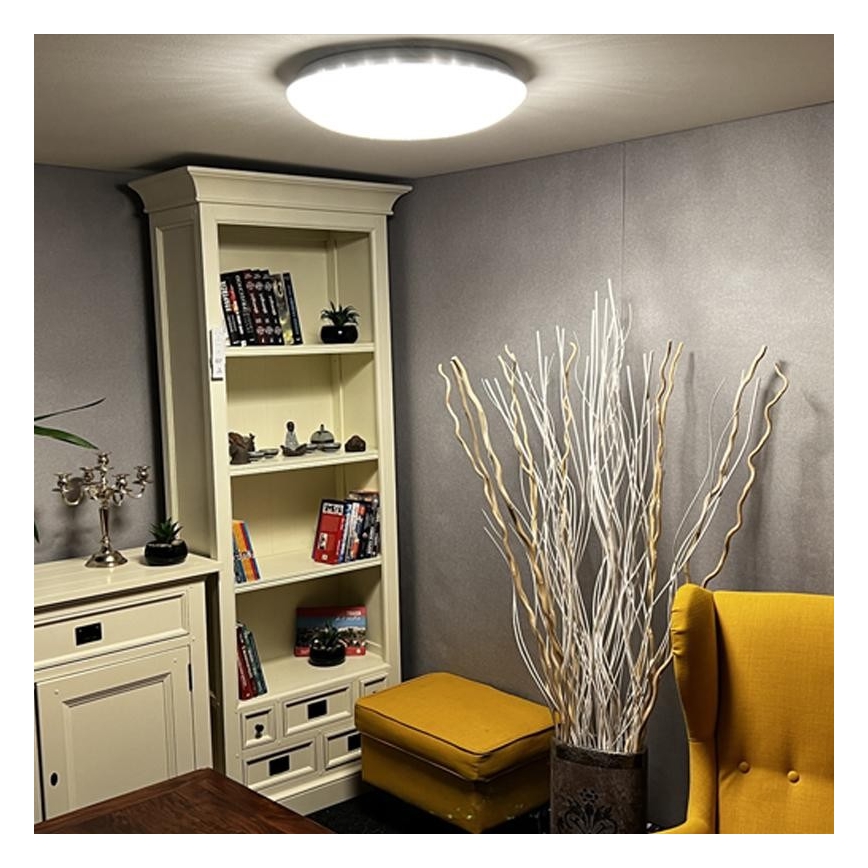 LED Dimmbare Deckenleuchte LED/48W/230V 2700-6500K Wi-Fi Tuya + Fernbedienung