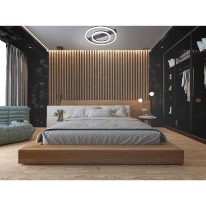 LED dimmbare Deckenleuchte LED/60W/230V 3000-6500K + Fernbedienung