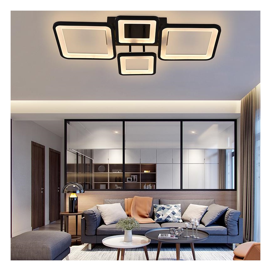 LED Dimmbarer Deckenleuchter LED/70W/230V 3000-6500K + Fernbedienung