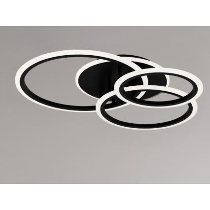 LED dimmbare Deckenleuchte LED/90W/230V 3000-6500K + Fernbedienung