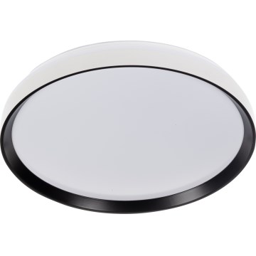 LED-dimmbare Deckenleuchte LIXAN LED/65W/230V 3000–6500K Ø 48,6 cm weiß/schwarz + Fernbedienung