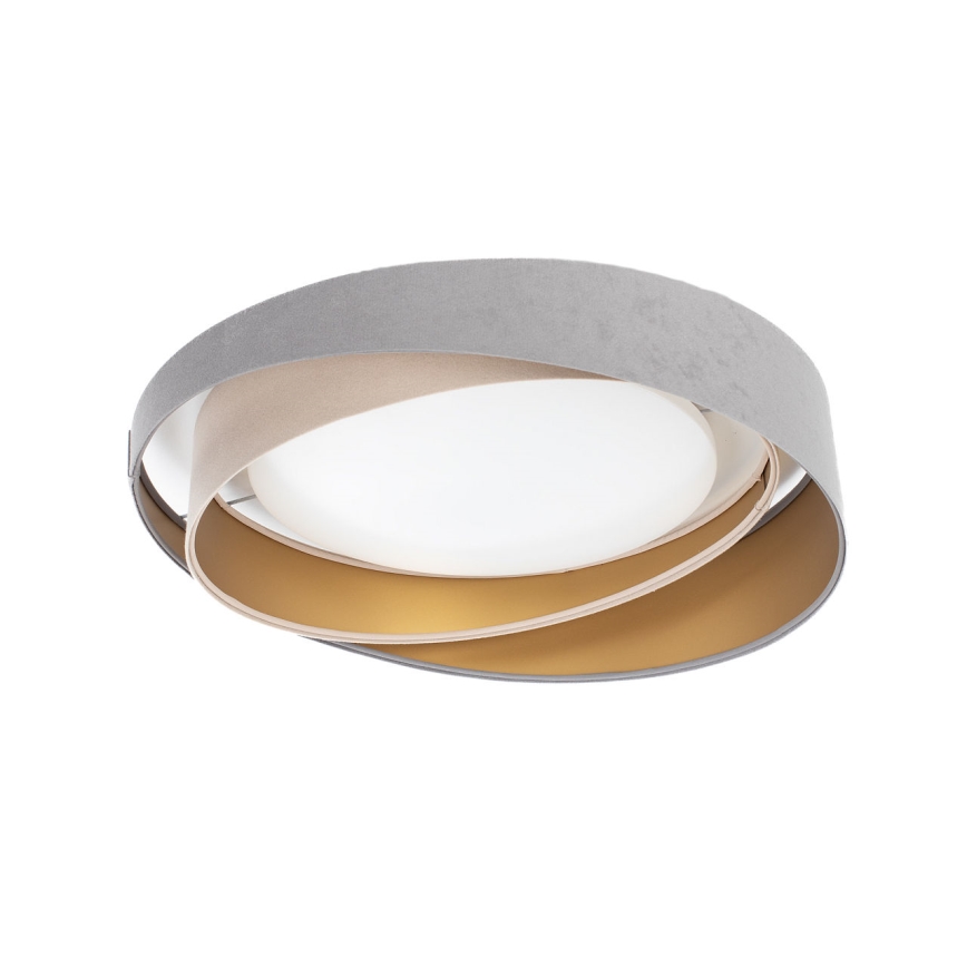 Dimmbare LED-Deckenleuchte SMART GALAXY MODERN LED/24W/230V 3000-6500K Ø 55 cm grau/beige/gold + Fernbedienung