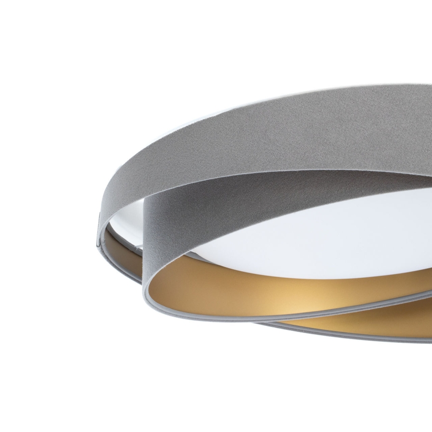 LED-dimmbare Deckenleuchte SMART GALAXY MODERN LED/24W/230V 3000-6500K Ø 55 cm Grau/Gold + Fernbedienung