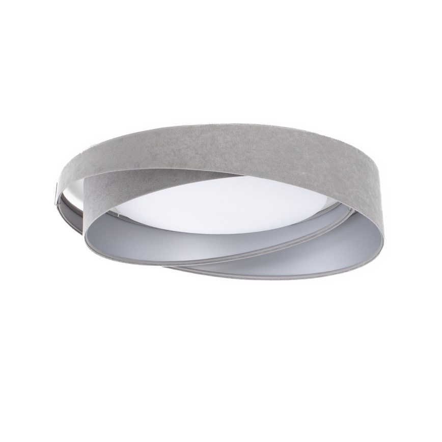 Dimmbare LED-Deckenleuchte SMART GALAXY MODERN LED/24W/230V 3000-6500K Ø 55 cm Grau/Silber + Fernbedienung