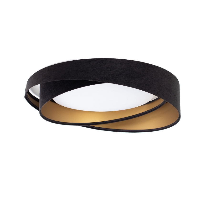 LED-dimmbare Deckenleuchte SMART GALAXY MODERN LED/24W/230V 3000-6500K Ø 55 cm schwarz/gold + Fernbedienung