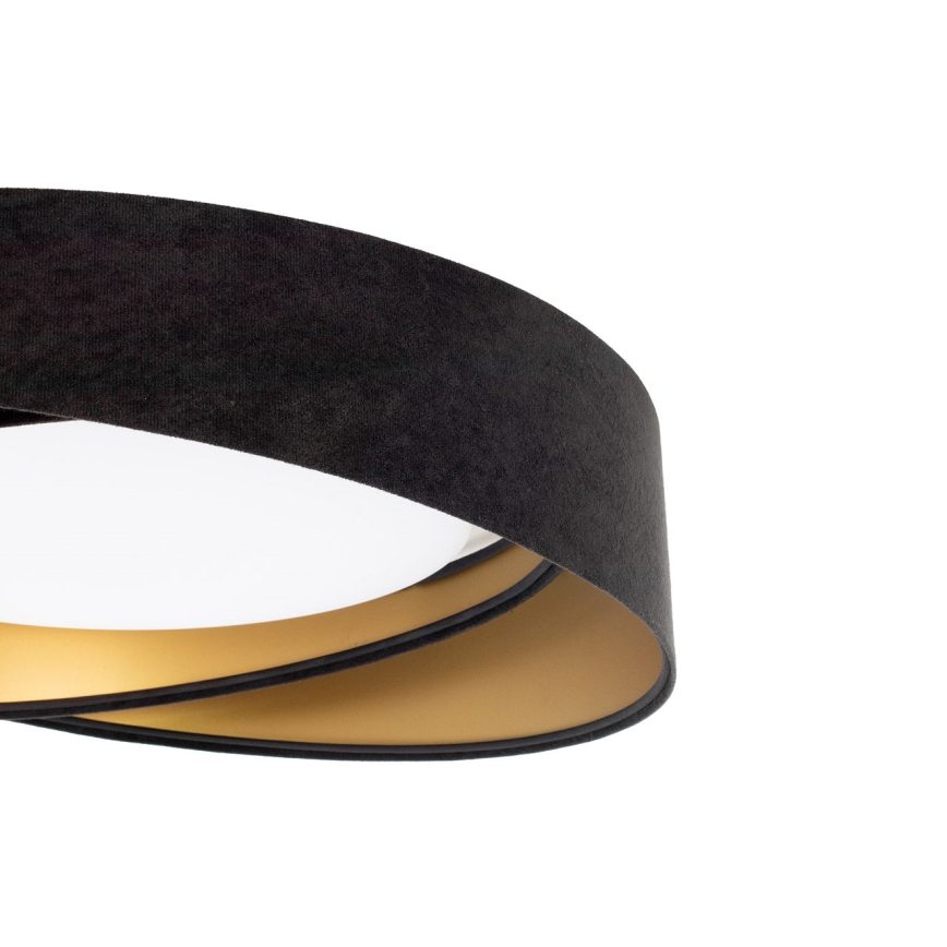 LED-dimmbare Deckenleuchte SMART GALAXY MODERN LED/24W/230V 3000-6500K Ø 55 cm schwarz/gold + Fernbedienung