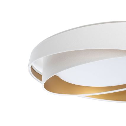 Dimmbare LED-Deckenleuchte SMART GALAXY MODERN LED/24W/230V 3000–6500K Ø 55 cm weiß/gold + Fernbedienung