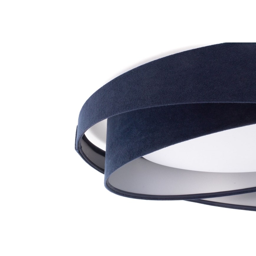 Dimmbare LED-Deckenleuchte SMART GALAXY MODERN LED/24W/230V 3000–6500K Ø 55 cm blau/silber + Fernbedienung