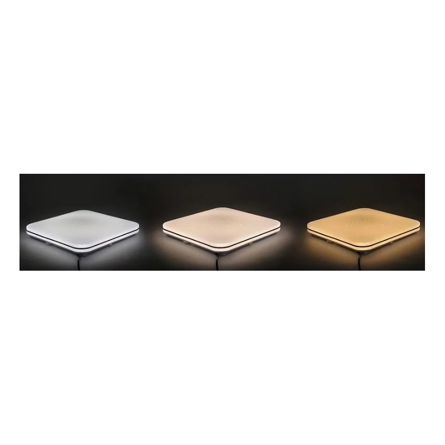 LED Dimmbare Deckenleuchte SYRIUS mit Fernbedienung LED/72W/230V