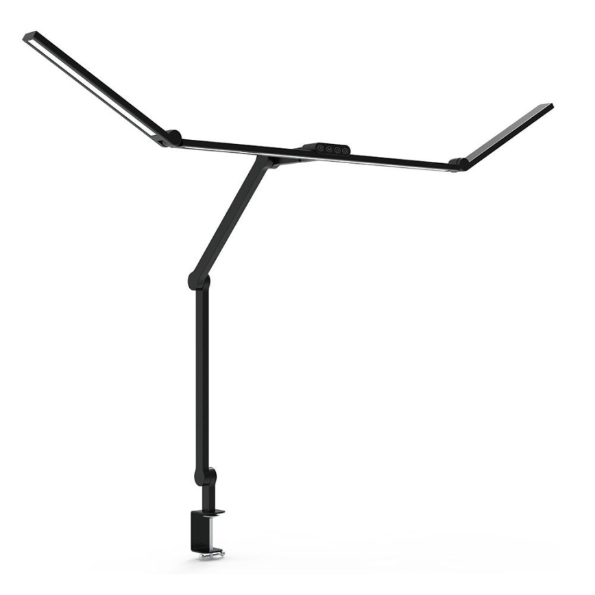 LED dimmbare, berührungsaktivierte flexible Tischlampe POINTIQ LED/36W/230V 3000-6500K CRI 92 Schwarz