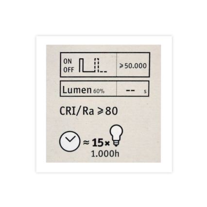 LED dimmbare Glühbirne CLASSIC G125 E27/4,5W/230V 2600K - Paulmann 28743