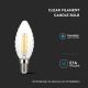 LED dimmbare Glühbirne FILAMENT E14/4W/230V 3000K