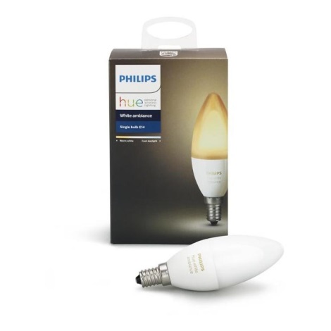 LED dimmbare Glühbirne Philips Hue WHITE AMBIANCE E14/6W/230V 2200-6500K