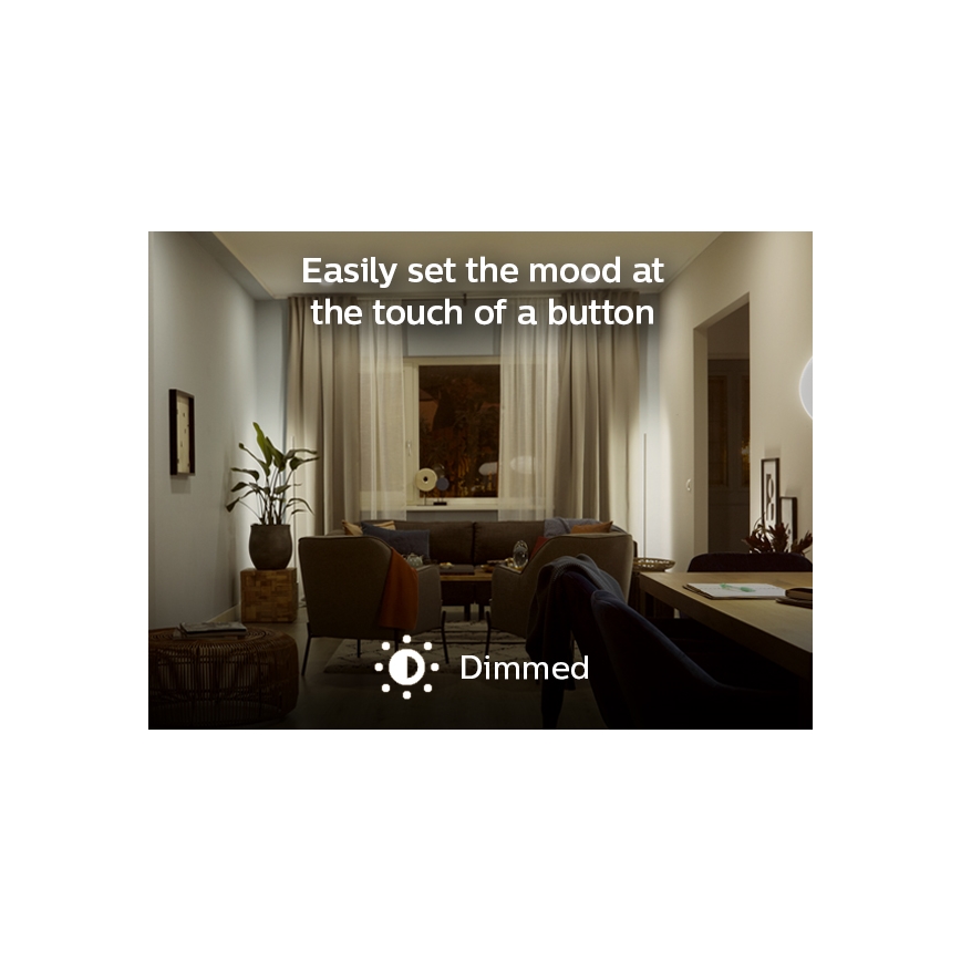 LED Dimmbare Glühbirne Philips Hue WHITE E14/5,5W/230V 2700K