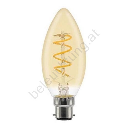 LED dimmbare Glühbirne VINTAGE C35 B22/3,5W/230V 2000K - GE Lighting