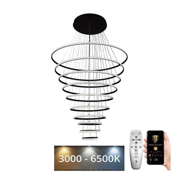 LED dimmbare Hängeleuchte an Kabel LED/365W/230V 3000-6500K Ø 100 cm + Fernbedienung