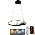LED dimmbare Hängeleuchte an Seil LED/65W/230V 3000-6500K Ø 56 cm + Fernbedienung