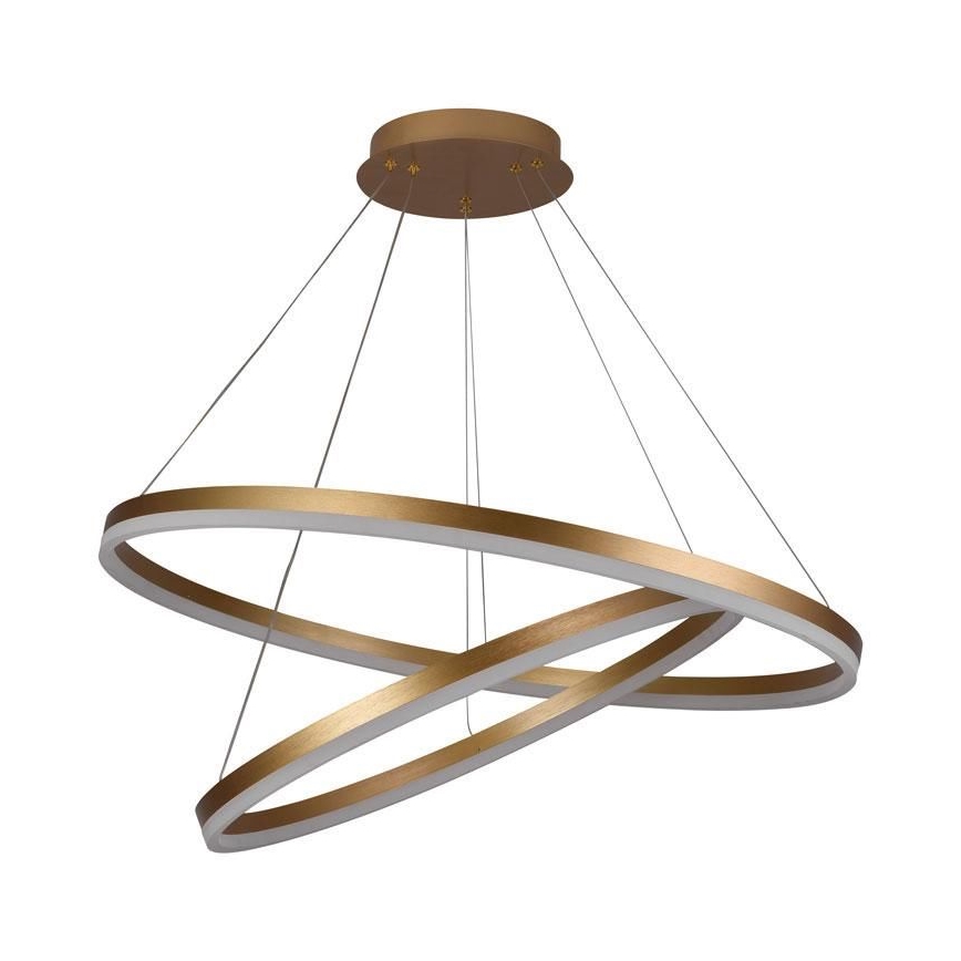 LED dimmbare Hängeleuchte an Kabel LED/100W/230V 3000-6500K Ø 80 cm + Fernbedienung