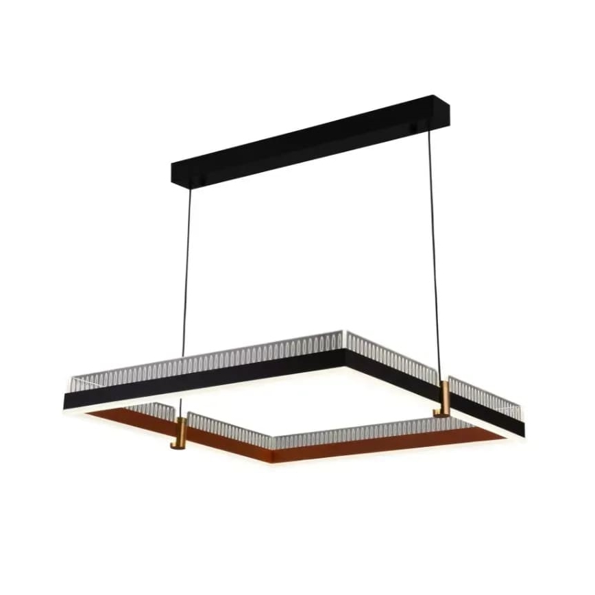 LED dimmbare Hängeleuchte an Seil LED/100W/230V 3000-6500K + Fernbedienung