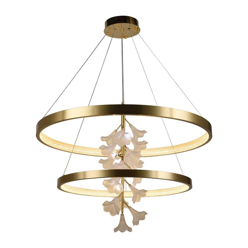 LED dimmbare Hängeleuchte an Seil LED/100W/230V 3000-6500K + Fernbedienung