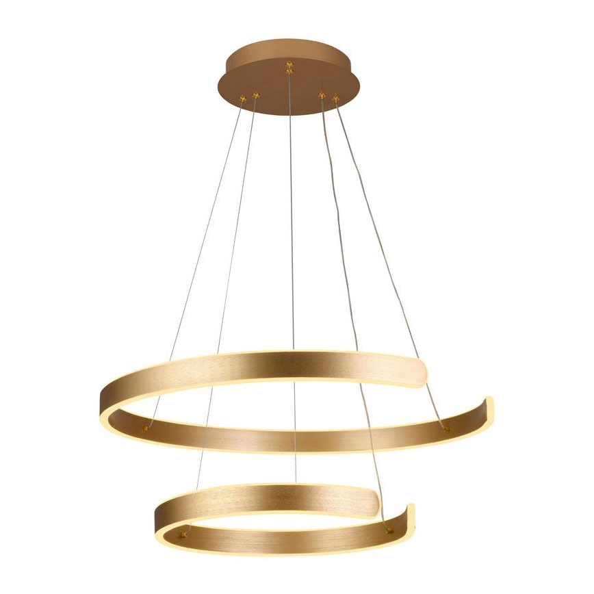 LED dimmbare Hängeleuchte an Kabel LED/120W/230V 3000-6500K Ø 60 cm + Fernbedienung