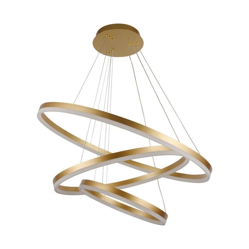 LED dimmbare Hängeleuchte an Seil LED/125W/230V 3000-6500K Ø 80 cm + Fernbedienung