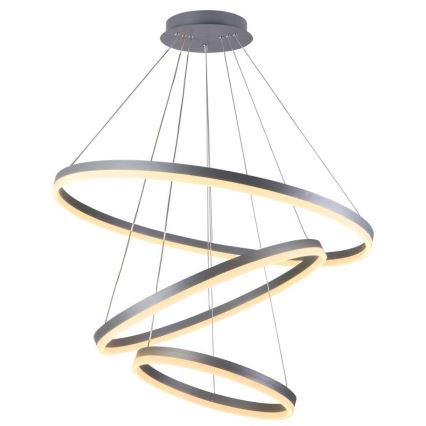 LED dimmbare Hängeleuchte an Seil LED/125W/230V 3000-6500K Ø 80 cm + Fernbedienung