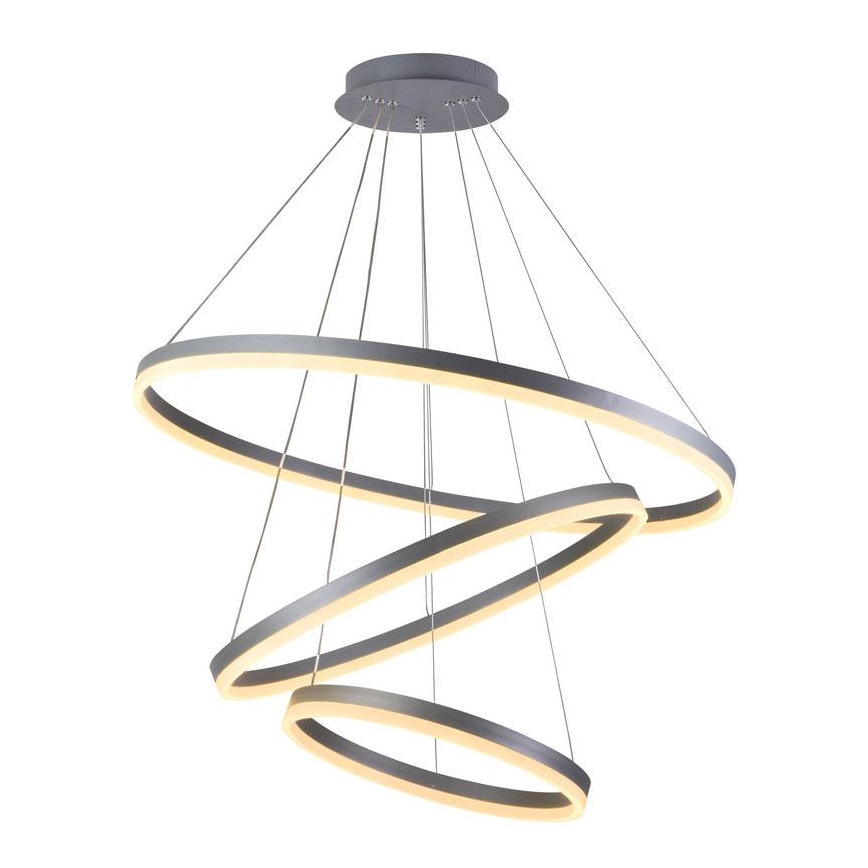 LED dimmbare Hängeleuchte an Seil LED/125W/230V 3000-6500K Ø 80 cm + Fernbedienung