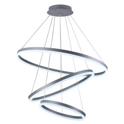 LED dimmbare Hängeleuchte an Seil LED/125W/230V 3000-6500K Ø 80 cm + Fernbedienung