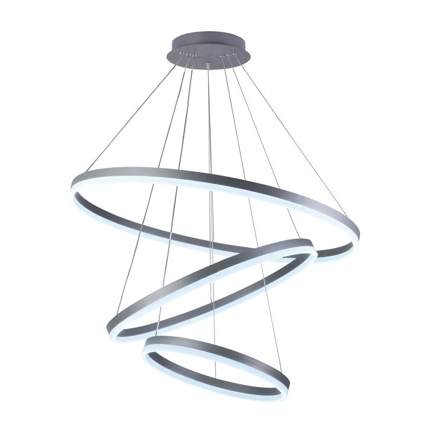 LED dimmbare Hängeleuchte an Seil LED/125W/230V 3000-6500K Ø 80 cm + Fernbedienung