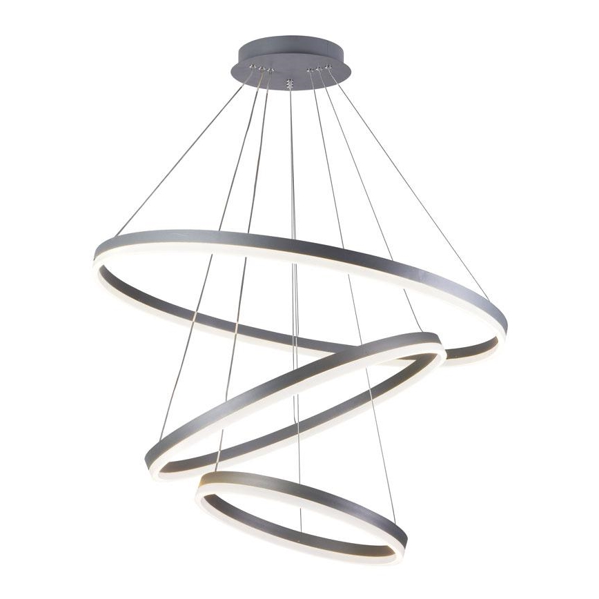 LED dimmbare Hängeleuchte an Seil LED/125W/230V 3000-6500K Ø 80 cm + Fernbedienung