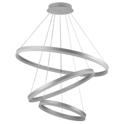 LED dimmbare Hängeleuchte an Seil LED/125W/230V 3000-6500K Ø 80 cm + Fernbedienung