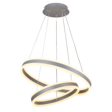 LED dimmbare Hängeleuchte an Seil LED/135W/230V 3000-6500K Ø 60 cm + Fernbedienung