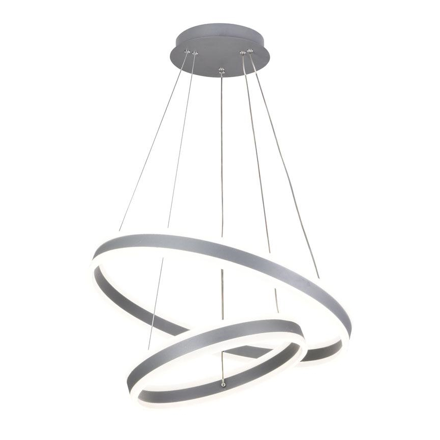 LED dimmbare Hängeleuchte an Seil LED/135W/230V 3000-6500K Ø 60 cm + Fernbedienung