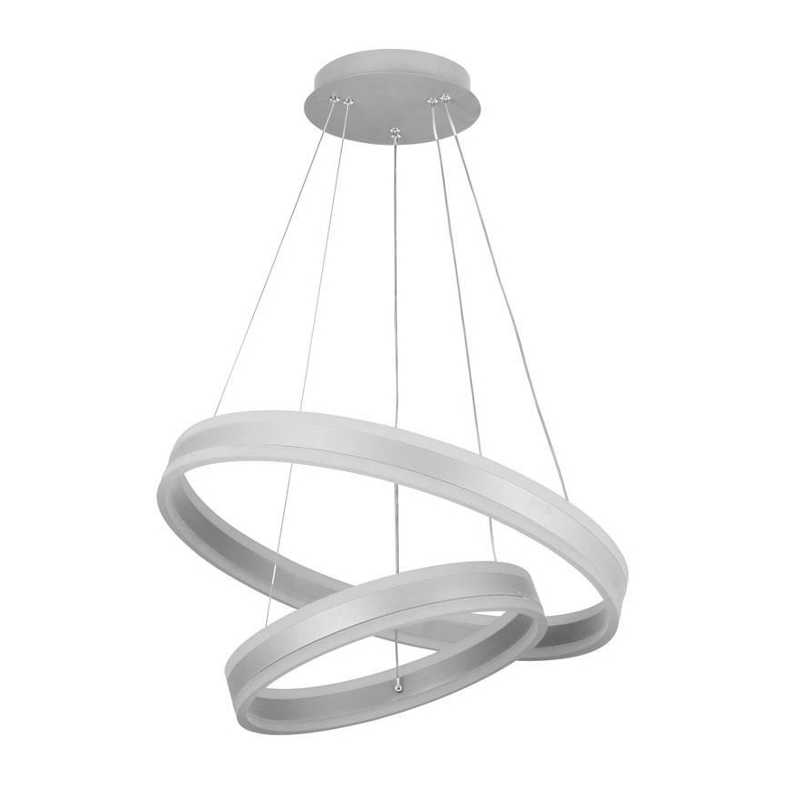 LED dimmbare Hängeleuchte an Seil LED/135W/230V 3000-6500K Ø 60 cm + Fernbedienung