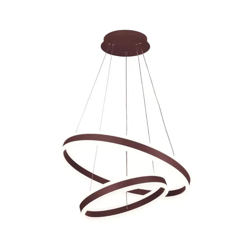 LED dimmbare Hängeleuchte an Seil LED/135W/230V 3000-6500K Ø 60 cm + Fernbedienung