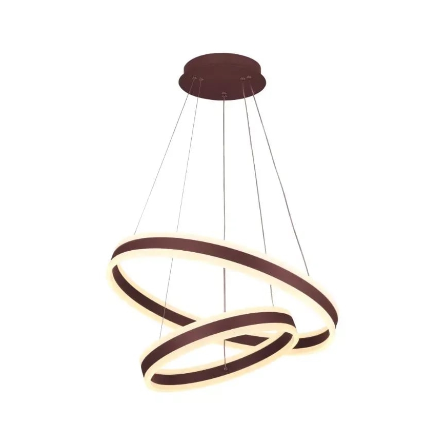 LED dimmbare Hängeleuchte an Seil LED/135W/230V 3000-6500K Ø 60 cm + Fernbedienung