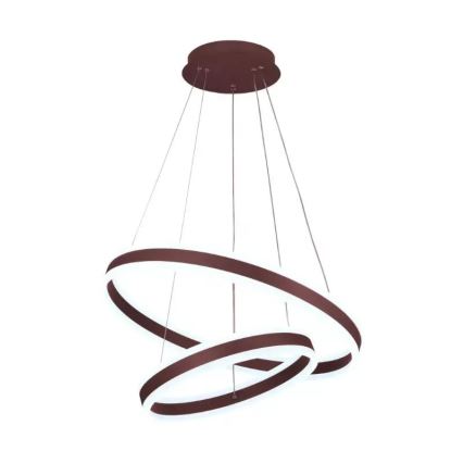 LED dimmbare Hängeleuchte an Seil LED/135W/230V 3000-6500K Ø 60 cm + Fernbedienung