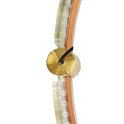 LED dimmbare Hängeleuchte an Seil LED/140W/230V 3000-6500K Ø 60 cm + Fernbedienung