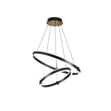 LED dimmbare Hängeleuchte an Seil LED/140W/230V 3000-6500K Ø 60 cm + Fernbedienung