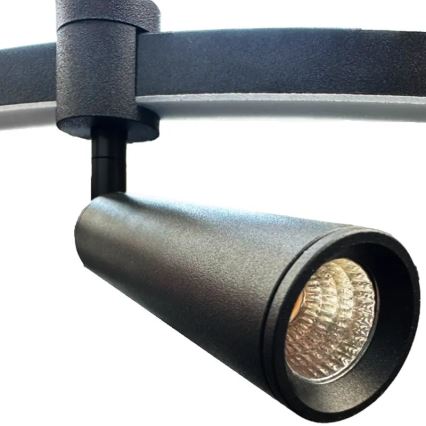 LED dimmbare Hängeleuchte an Seil LED/140W/230V 3000-6500K + Fernbedienung