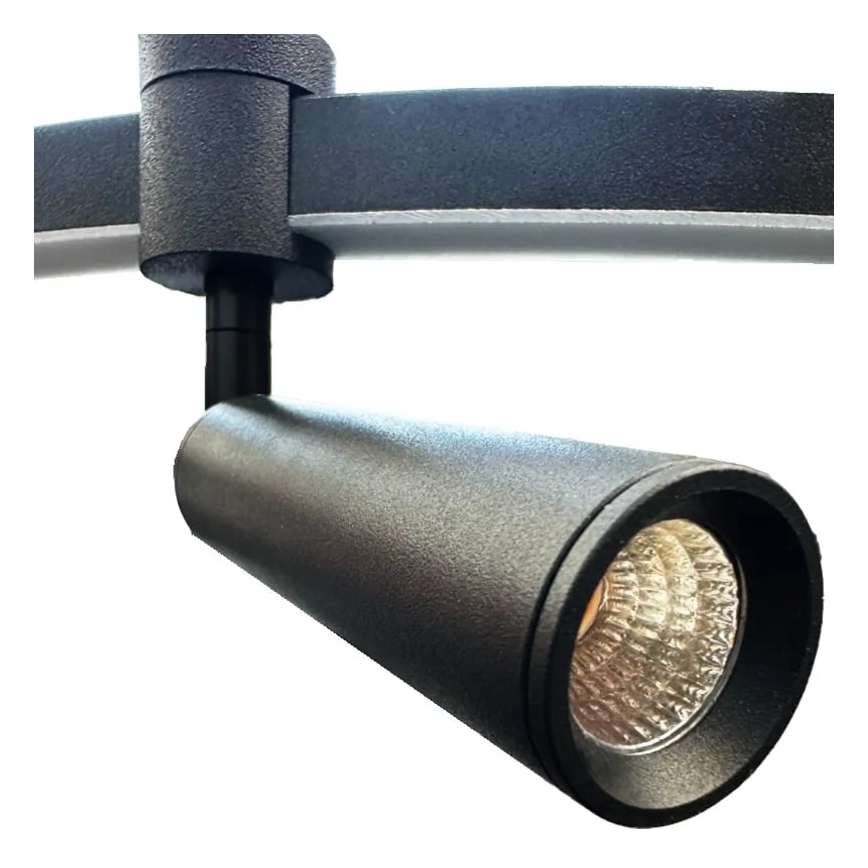 LED dimmbare Hängeleuchte an Seil LED/140W/230V 3000-6500K + Fernbedienung