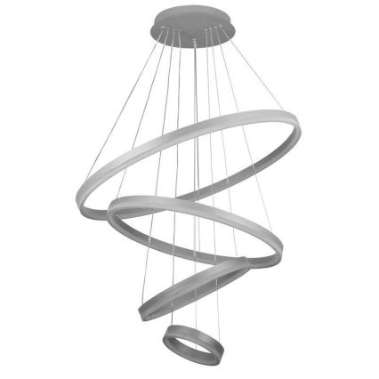 LED dimmbare Hängeleuchte an Seil LED/165W/230V 3000-6500K Ø 80 cm + Fernbedienung