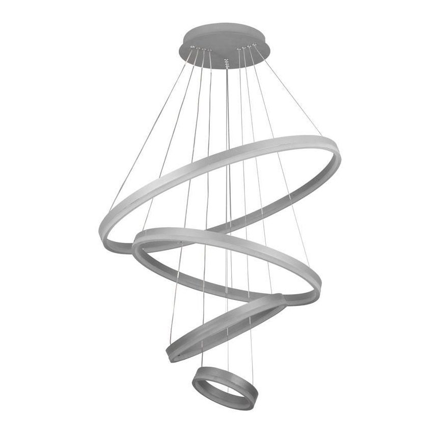 LED dimmbare Hängeleuchte an Seil LED/165W/230V 3000-6500K Ø 80 cm + Fernbedienung