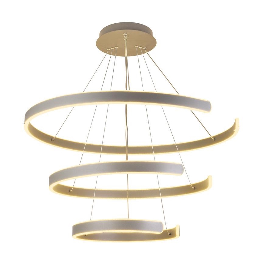 LED dimmbare Hängeleuchte an Kabel LED/220W/230V 3000-6500K Ø 80 cm + Fernbedienung