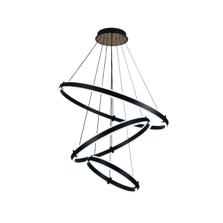 LED dimmbare Hängeleuchte an Seil LED/250W/230V 3000-6500K Ø 80 cm + Fernbedienung